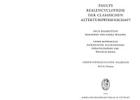 August Fr. Pauly, Georg Wissowa, Wilhelm Kroll — Paulys Realencyclopadie der classischen Altertumswissenschaft: neue Bearbeitung, Bd.19 1 : Pech - Petronius: Bd XIX, Hbd XIX,1