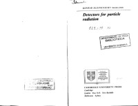 Konrad Kleinknecht — Detectors for Particle Radiaton