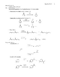 Stuart W. — Advanced organic reactions