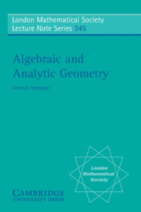 Amnon Neeman — Algebraic and analytic geometry