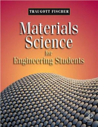 Fischer T. — Materials Science for Engineering Students