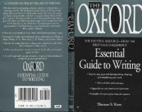 T S Kane — Language English The Oxford Essential Guide to Writing