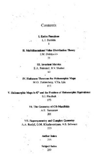 G. M. Khenkin — Several complex variables 03