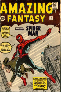 Stan Lee & Steve Ditko — Amazing Fantasy # 15 - Aug. 1962 - Spiderman Intro
