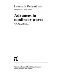 Lokenath Debnath (eds.) — Advances in Nonlinear Waves: v. 1