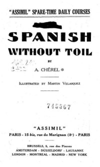 Alphonse Chérel — Spanish without toil [book and audio]