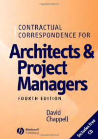 David Chappell — Contractual Correspondence for Architects and Project Managers
