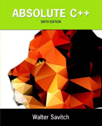 Walter Savitch, Kenrick Mock — Absolute C++ 6th Edition