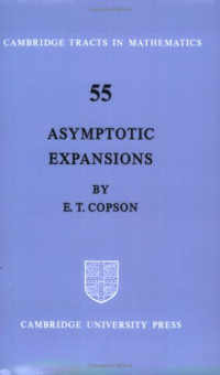 Edward Thomas Copson — Asymptotic expansions