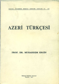 Muharrem Ergin — Azeri Türkçesi