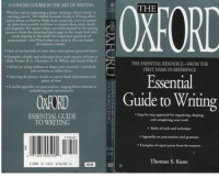 Kane T S — The Oxford Essential Guide to Writing