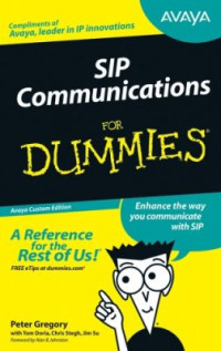 Gregory P. — SIP Communications For Dummies