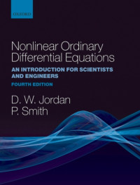 Dominic Jordan, Peter Smith — Nonlinear Ordinary Differential Equations