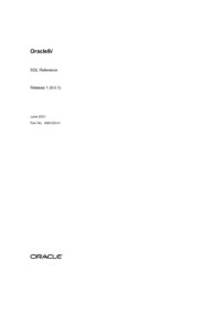  — Oracle 9i SQL Reference (a90125)