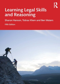Sharon Hanson, Tobias Kliem, Ben Waters — Learning Legal Skills and Reasoning