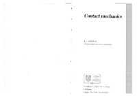 K. L. Johnson — Contact mechanics