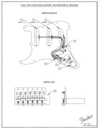Unknown — Fender Guitar Stratocaster Wiring Diagram