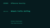 CSE363 — Intercepti on