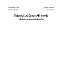 D. Pleskonjić, B. Đorđević, N. Maček, M. Carić — Sigurnost računarskih mreža – priručnik za laboratorijske vežbe
