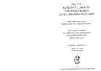 August Fr. Pauly, Georg Wissowa, Wilhelm Kroll — Paulys Realencyclopädie der classischen Altertumswissenschaft: neue Bearbeitung, Bd.4 : Abacus - Ledon: Supplementbd IV