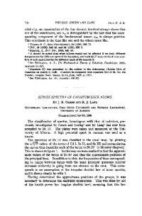 Green J.B., Lang R.J. — Series Spectra of Cadmium-Like Atoms
