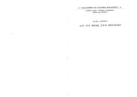 Karl Löwith — Από τον Χέγκελ στον Νίτσε, τόμος Α΄