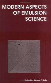 B. BINKS — Modern Aspects of Emulsion Science