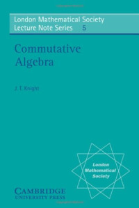 J. T. Knight — Commutative Algebra