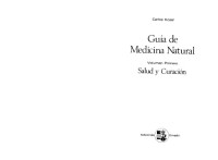 Carlos Kozel — Guía de medicina natural.