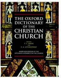 F. L. Cross, E. A. Livingstone — The Oxford Dictionary of the Christian Church