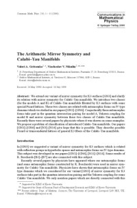 A. Jaffe (Chief Editor) — Communications in Mathematical Physics - Volume 210