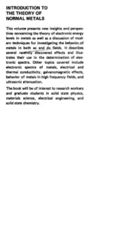 A.A. Abrikosov — Introduction to the theory of normal metals