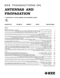  — IEEE Transactions on Antennas and Propagation