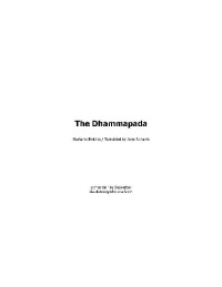 Gautama Buddha / Translated by John Richards — Buddhism Gautama Buddha - The Dhammapada