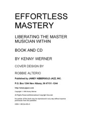 Kenny Werner — Effortless Mastery