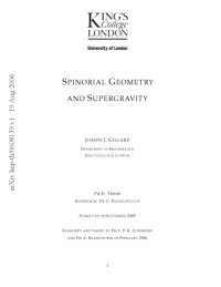 J. Gilard — Spinorial Geometry and Supergravity [thesis]