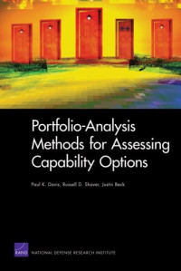 Paul K. Davis — Portfolio-Analysis Methods for Assessing Capability Options