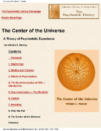 William S. Moxley — The Center of the Universe: A Theory of Psychedelic Experience