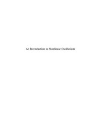 Ronald E. Mickens — An Introduction to Nonlinear Oscillations