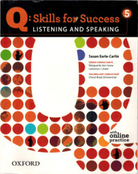 Brooks Margaret, Scanlon Jaimie. — Q: Skills for Success 5. Listening & Speaking. Student`s book