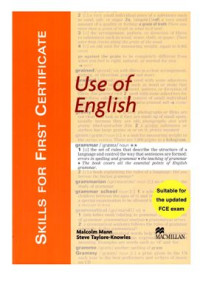 Mann M., Taylore-Knowles S. — Skills for First Certificate Use of English (Student's Book and Teacher's Book)
