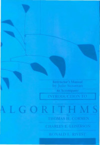 Sussman J. — Instructor's manual to accompany Introduction to algorithms