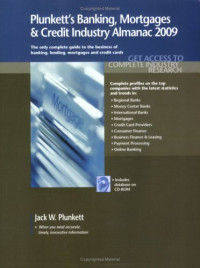 Jack W. Plunkett — Plunkett's Banking, Mortgages, Credit Industry Almanac 2009