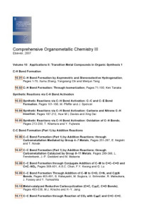 Ojima I. — Applications II. Transition Metal Compounds in Organic Synthesis 1