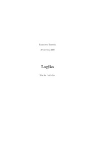 Kazimierz Trzęsicki — Logika. Nauka i sztuka