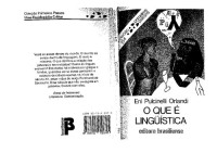 Eni Orlandi;b — O que é linguística