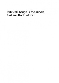 Inmaculada Szmolka — Political Change in the Middle East and North Africa: After the Arab Spring