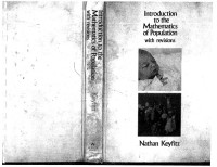 Nathan Keyfitz — Introduction to the Mathematics of Populations, Revised Edition(Behavioral Science)