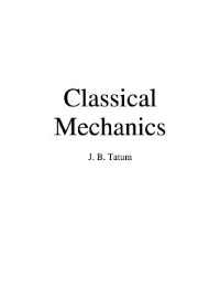 Tatum J.B. — Classical mechanics