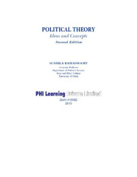 Sushila Ramaswamy — Political Theory: Ideas and Concepts